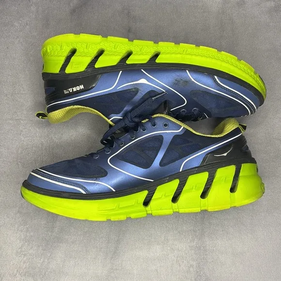 🔥🔥🔥 Hoka One One Conquest Men's Running Shoes Blue Size: 11.5🔥🔥🔥