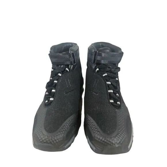 ☆ Nike Air Max 360 High x Kim Jones Triple Black Hi-tops  Shoes Men's Size 8.5