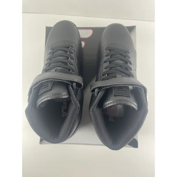 [1CM00347-001] NEW IN BOX MEN'S FILA VULC 13 SNEAKERS BLACK BLACK BLACK Size 10