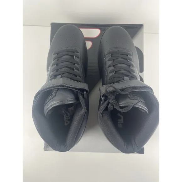 [1CM00347-001] NEW IN BOX MEN'S FILA VULC 13 SNEAKERS BLACK BLACK BLACK  Size 11