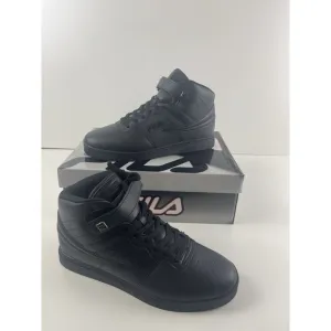 [1CM00347-001] NEW IN BOX MEN'S FILA VULC 13 SNEAKERS BLACK BLACK BLACK  Size 11