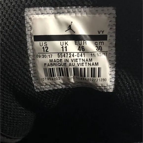 2018 Nike Air Jordan 1 Mid Dark Grey Shadow Dunk Sneakers Shoes 554724-041 Sz 12