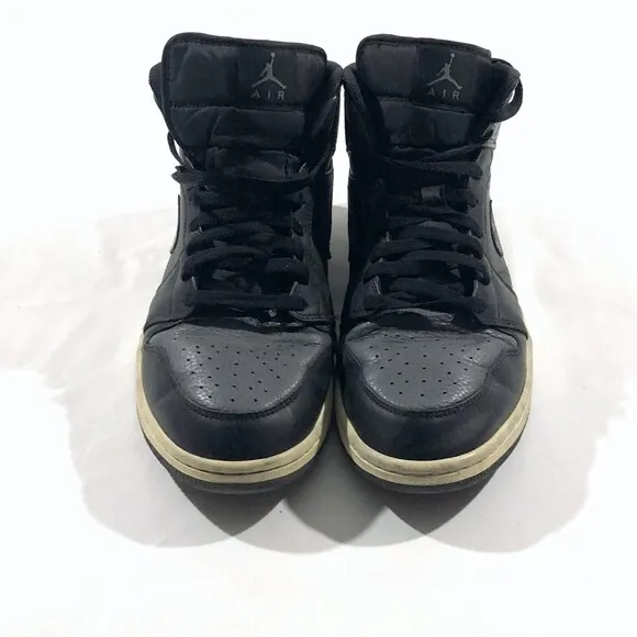 2018 Nike Air Jordan 1 Mid Dark Grey Shadow Dunk Sneakers Shoes 554724-041 Sz 12