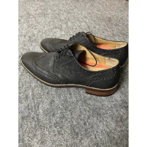 480-)Cole Haan C24112 Warren Black Wingtip Shoes Men Sz 8 M