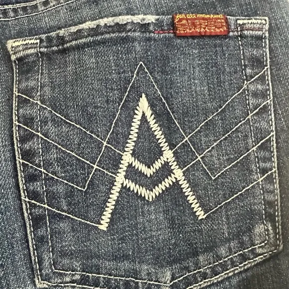 7 for all Mankind bell-bottom jeans size 29Women color blue