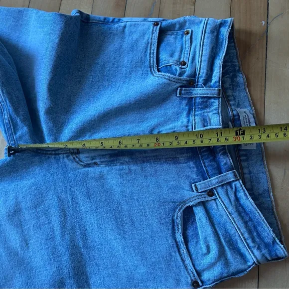 Abercrombie &amp; Fitch Sz 27L Curve Love The Ankle Straight Ultra High Rise Jeans