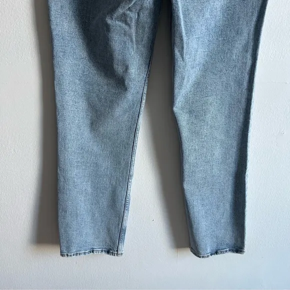Abercrombie &amp; Fitch Sz 27L Curve Love The Ankle Straight Ultra High Rise Jeans