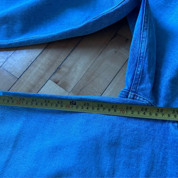 Abercrombie &amp; Fitch Sz 27L Curve Love The Ankle Straight Ultra High Rise Jeans