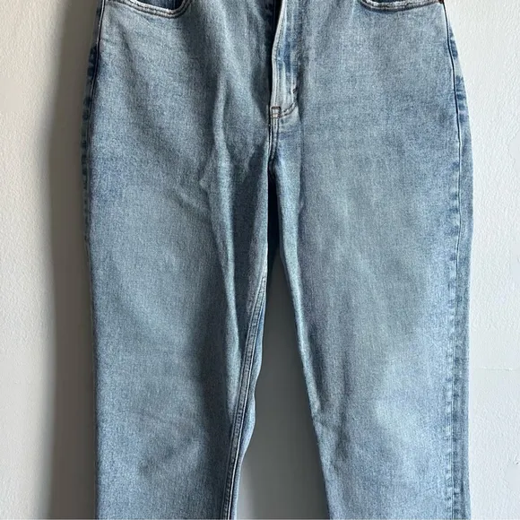 Abercrombie &amp; Fitch Sz 27L Curve Love The Ankle Straight Ultra High Rise Jeans