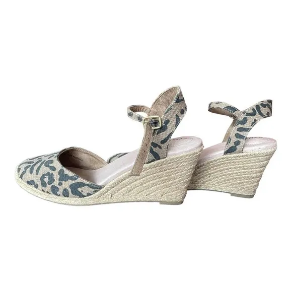 Adam Tucker Women's Bethany Leopard Print Espadrilles NWOB Size 9