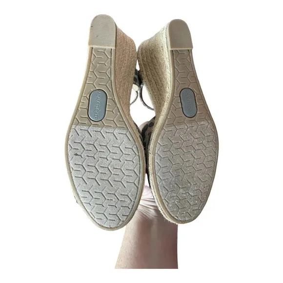 Adam Tucker Women's Bethany Leopard Print Espadrilles NWOB Size 9