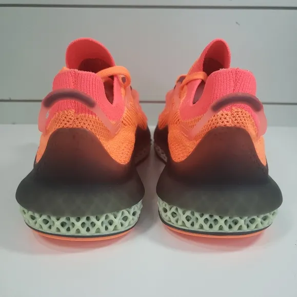 Adidas 4D Fusio Screaming Orange Prime knit Running Training shoes Men's 10.5