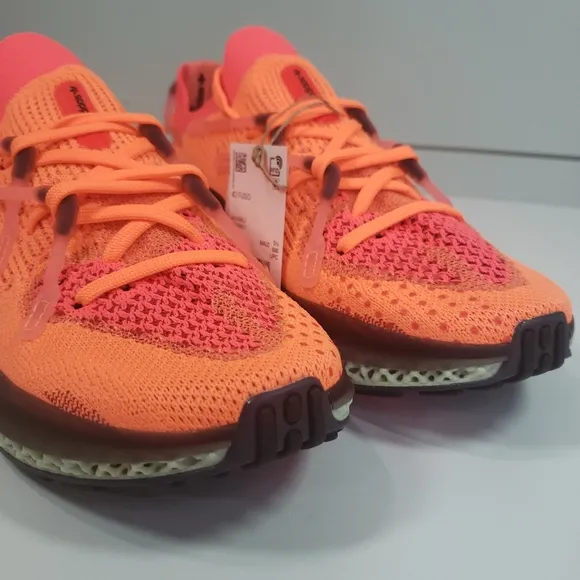 Adidas 4D Fusio Screaming Orange Prime knit Running Training shoes Men's 10.5