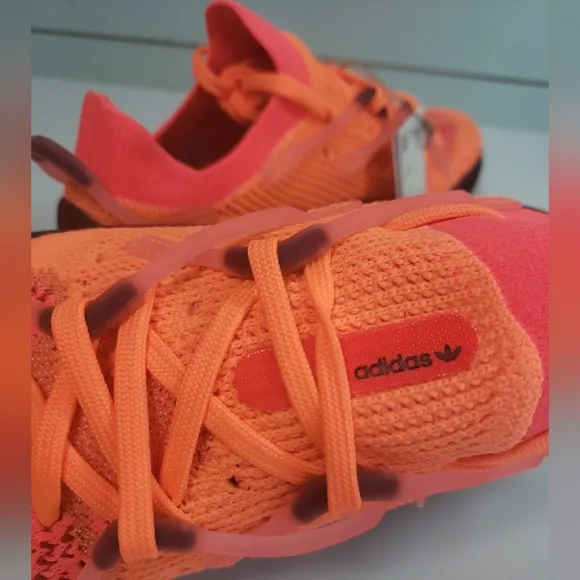 Adidas 4D Fusio Screaming Orange Prime knit Running Training shoes Men's 10.5