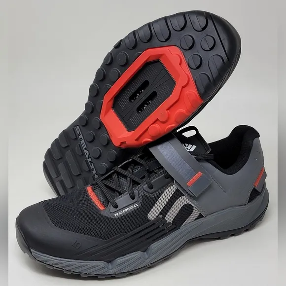 Adidas 5.10 Trailcross Mountain Bike Clipless Shoes Grey GZ9840 Women's Sz 9 New