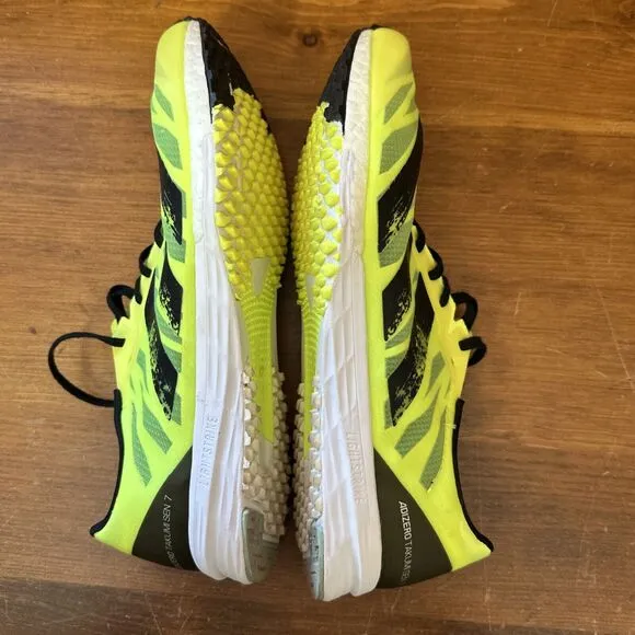 ADIDAS ADIZERO Men’s 7.5 TAKUMI SEN 7 Light strike Running Sneakers EUC