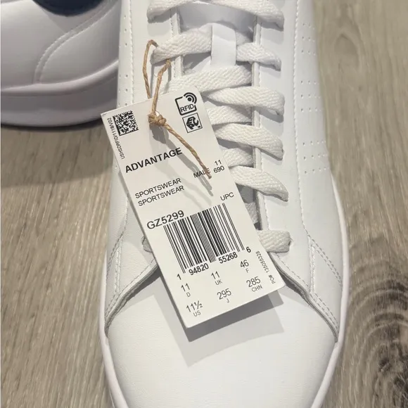 Adidas ADVANTAGE 2.0 SHOES Men's White Sneakers
