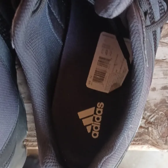 Adidas Black and Red Athletic Shoes with Rugged Design