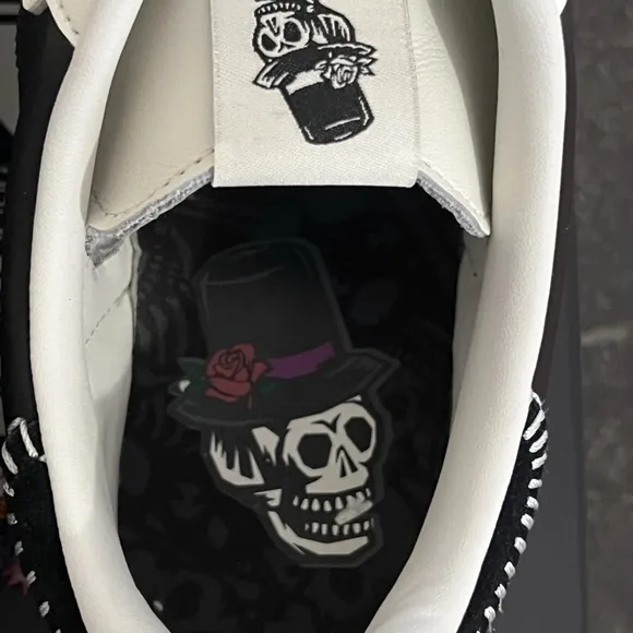 Adidas Black and White Athletic Shoes Sporty Silhouette