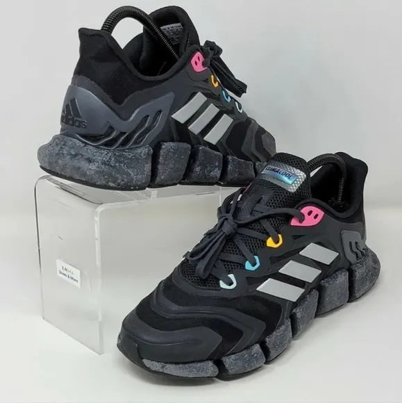 Adidas Climacool Vento Mens Size 6.5 Black Running Shoes Training Sneaker FZ4101