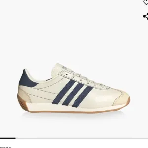 Adidas Country OG Sneakers Leather Shoes Cream Blue Mens 7.5 wmn 8.5