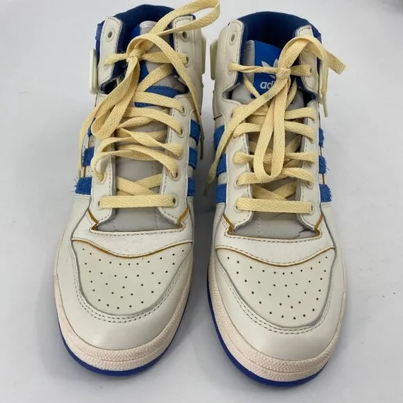 adidas Cream Classic Leather Sneakers | Men's Size 9.5