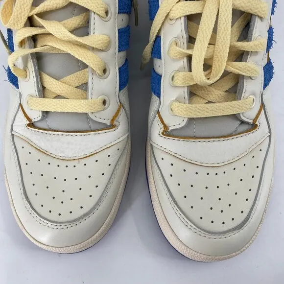 adidas Cream Classic Leather Sneakers | Men's Size 9.5