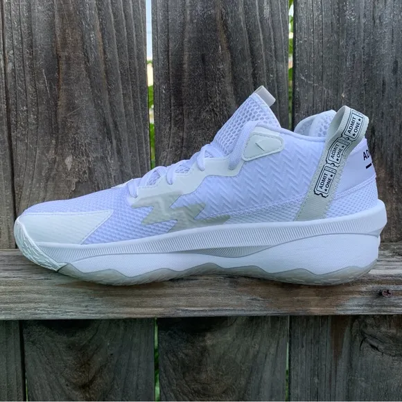 Adidas Dame 8 Mens Basketball Shoes White