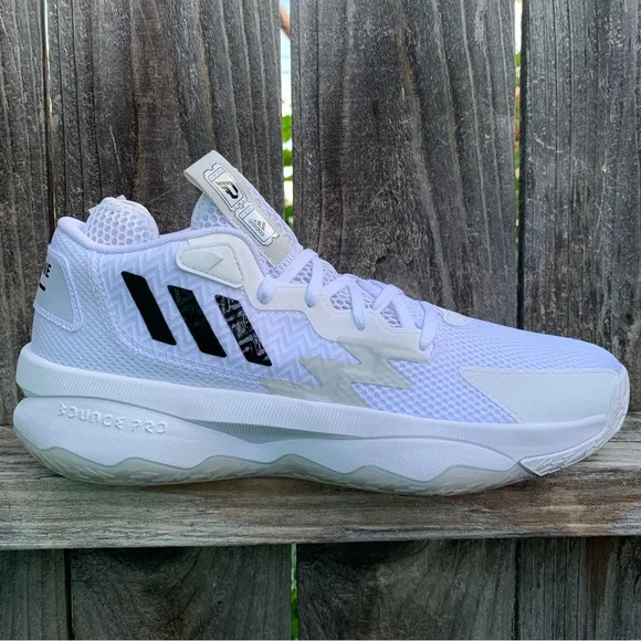 Adidas Dame 8 Mens Basketball Shoes White