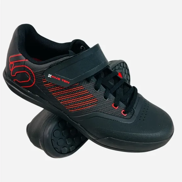 Adidas Five Ten Hellcat Pro Black/Red Mountain Bike Shoes FW3752 Mens Size 11.5