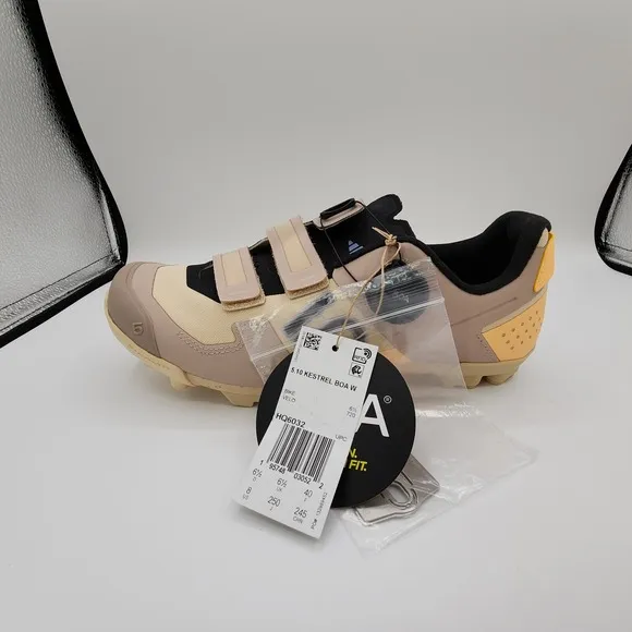 adidas Five Ten Kestrel BOA Mountain Bike Shoes Womens 8 Sand Strata HQ6032 NEW