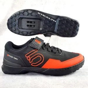 Adidas Five Ten Kestrel Lace Black/‎ Red Mountain Bike Shoes Men's - Size 7.5