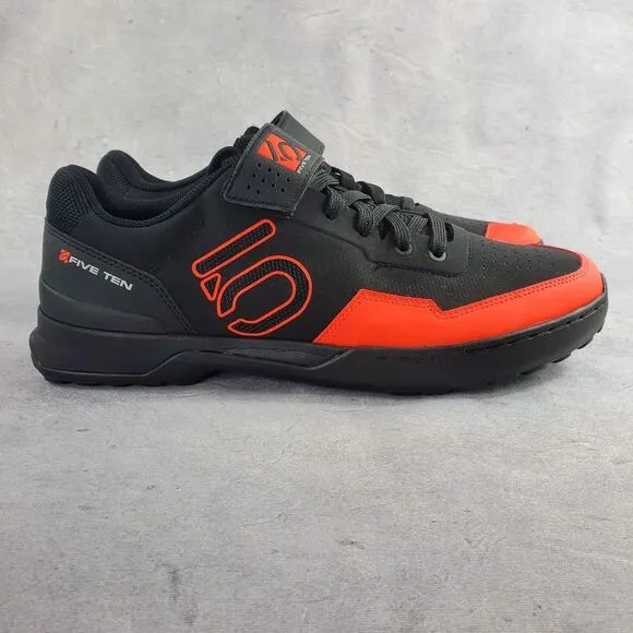 Adidas Five Ten Kestrel Lace Black/‎ Red Mountain Bike Shoes Men's - Size 7.5