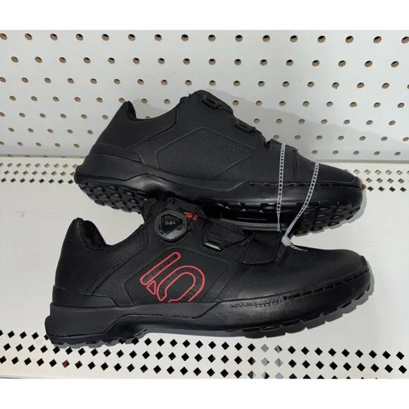 Adidas Five Ten Kestrel Pro BOA Mens Mountain Bike Shoes Size 9 Black Red BC0635