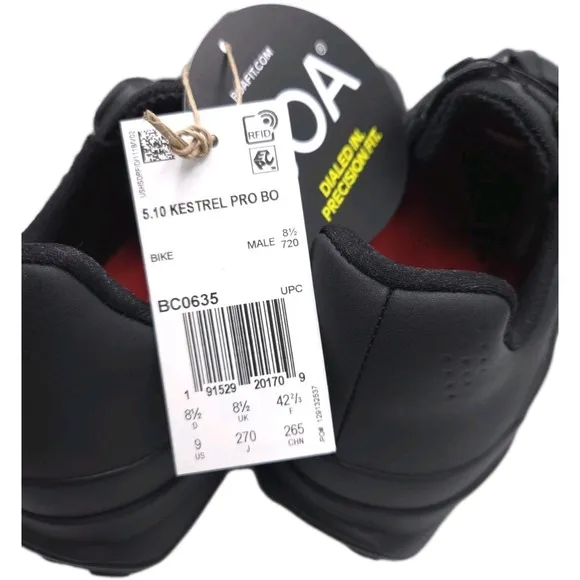 Adidas Five Ten Kestrel Pro Boa MTB Mountain Bike Shoes BC0635 Men's 9