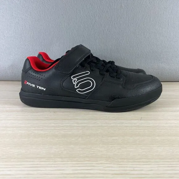 Adidas FiveTen FW3756 Hellcat Mountain Bike Shoes Men's Size 10.5 Black Lace‎ Up