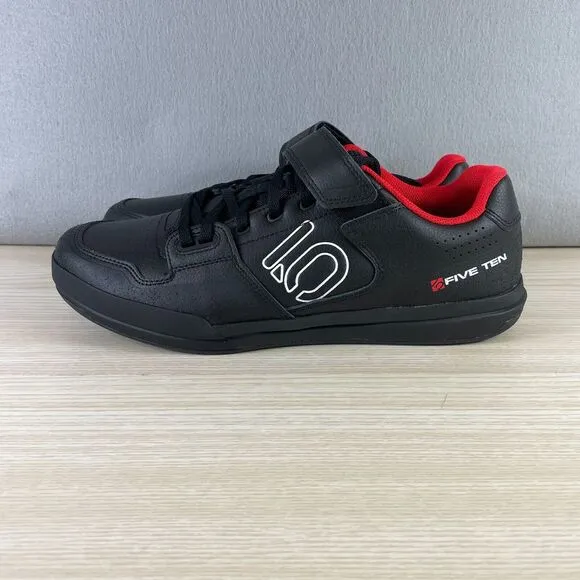 Adidas FiveTen FW3756 Hellcat Mountain Bike Shoes Men's Size 10.5 Black Lace‎ Up