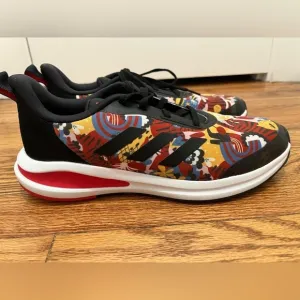 Adidas FortaRun Graphic Training Floral Shoes Size 7M/9W Laced Up