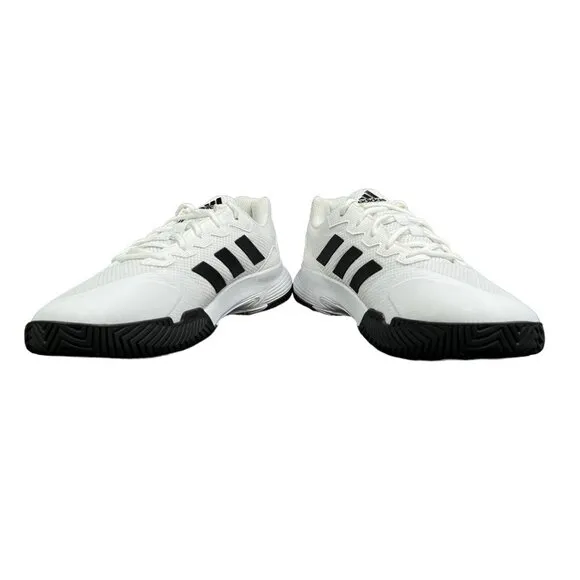 Adidas Gamecourt White Black Training Shoes GW2991 Men's Size 12