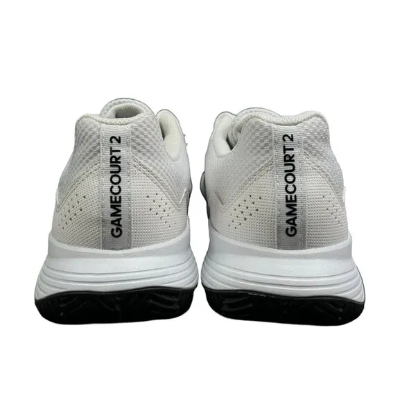 Adidas Gamecourt White Black Training Shoes GW2991 Men's Size 12