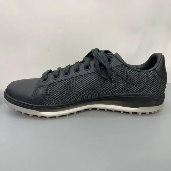 Adidas Go To 1 Spikeless Golf Shoes Sneakers Waterproof Athletic Gray Mens 10