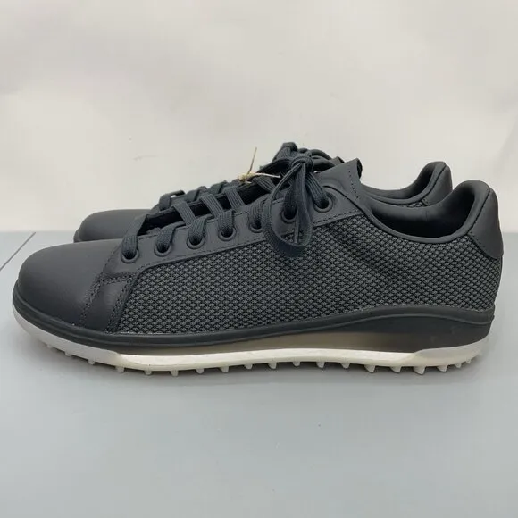 Adidas Go To 1 Spikeless Golf Shoes Sneakers Waterproof Athletic Gray Mens 10