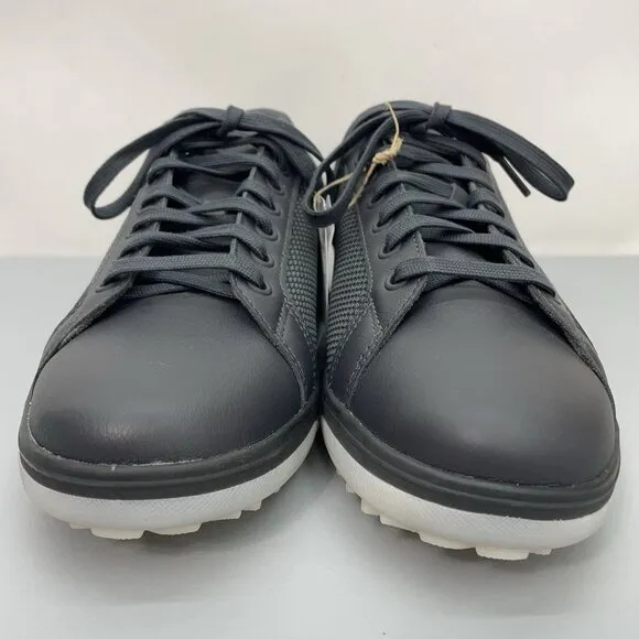 Adidas Go To 1 Spikeless Golf Shoes Sneakers Waterproof Athletic Gray Mens 10