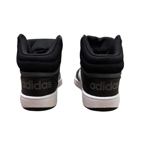 ADIDAS Hoops Mid 3.0 K, GW0402, Unisex, Size US 4, Color Black, Without Box