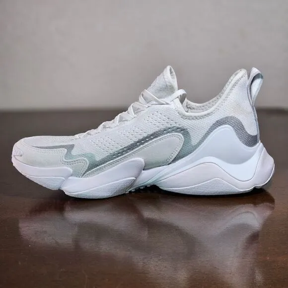 Adidas Impact FLX Training Gym Shoes White Silver Women's 11 GV6767 Weightlift