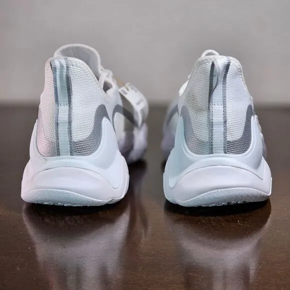 Adidas Impact FLX Training Gym Shoes White Silver Women's 11 GV6767 Weightlift