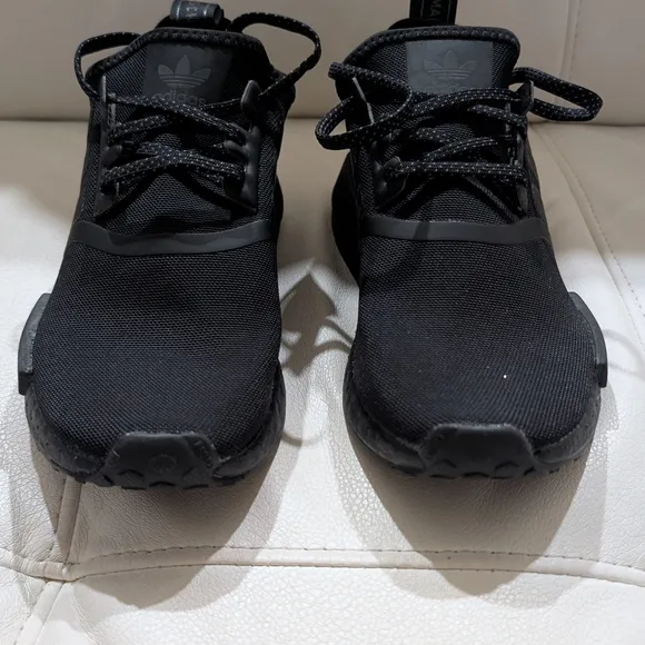 Adidas Kid's Black Sneakers-Originals Unisex-Child NMD_r1's