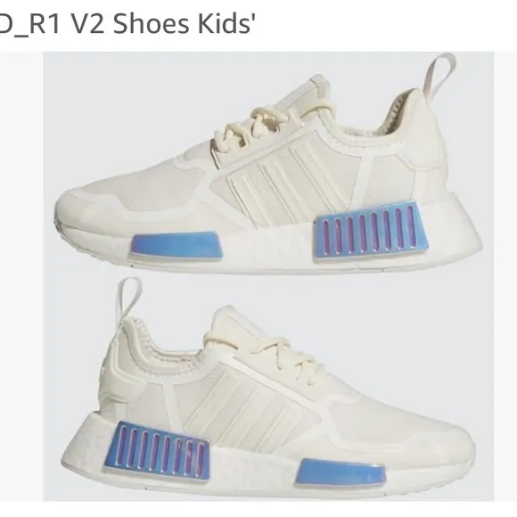 Adidas Kids' NMD_R1 V2 Shoes - White