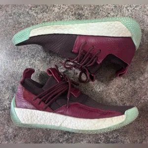 adidas Maroon and Mint Athletic Shoes