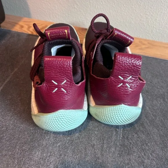 adidas Maroon and Mint Athletic Shoes